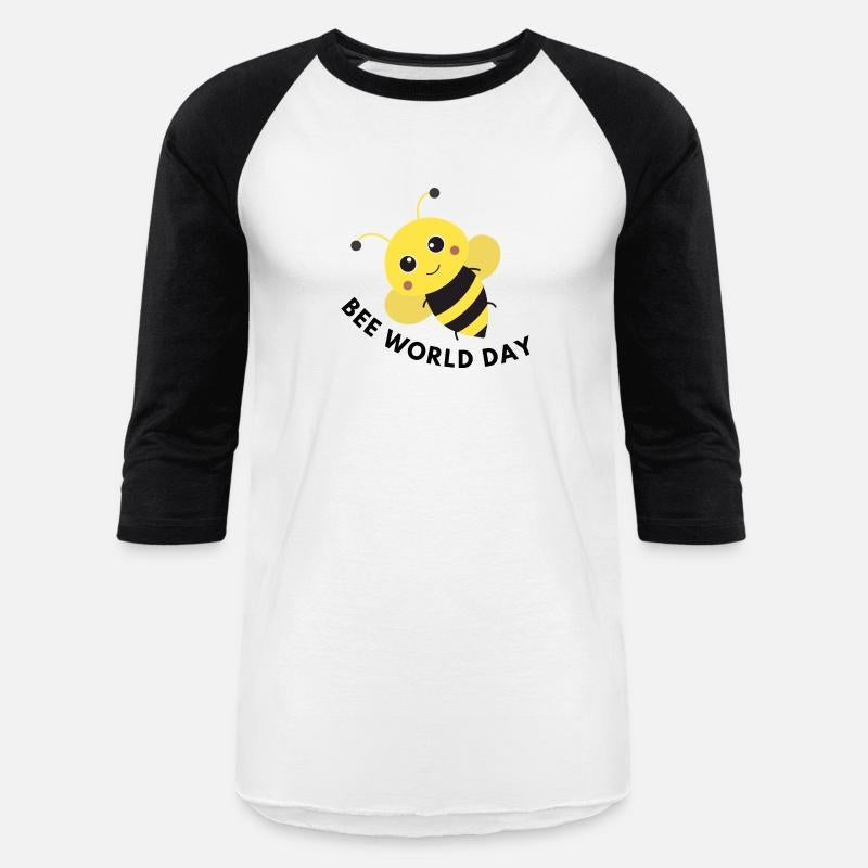 Yellow and White Bee Lover bee world day