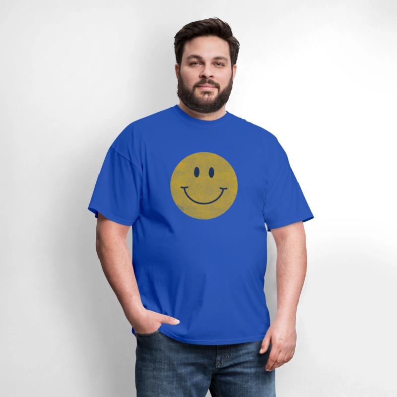 Yellow Smile Happy Face 70S Aesthetic Print