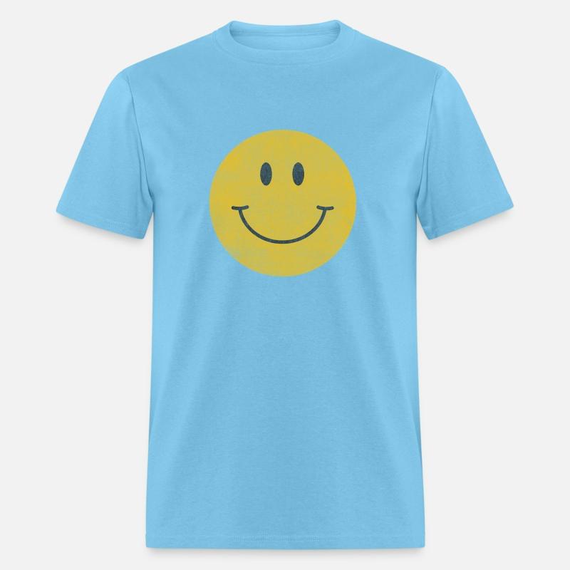 Yellow Smile Happy Face 70S Aesthetic Print