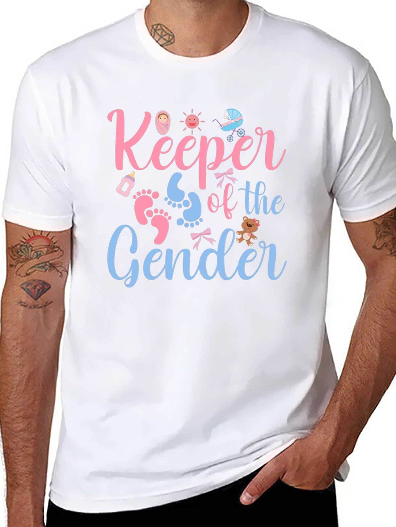 Keeper of the Gender Reveal Party T-Shirt