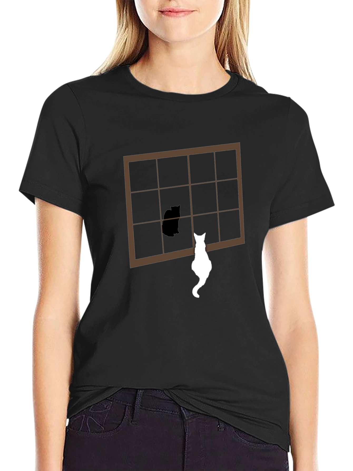 Cat Gazing T-Shirt