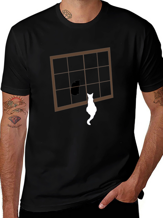 Cat Gazing T-Shirt