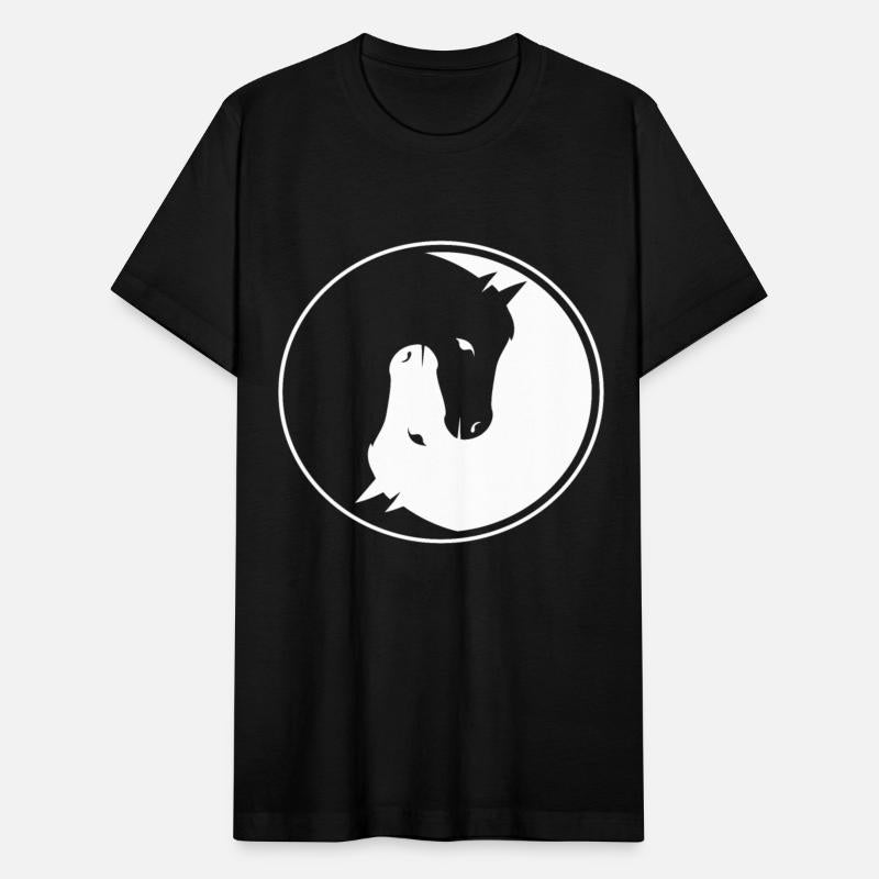 Yin Yang Human Horse Riding Equality Animal Gift