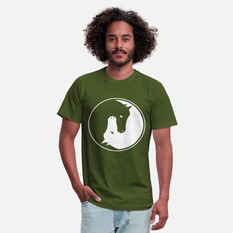 Yin Yang Human Horse Riding Equality Animal Gift