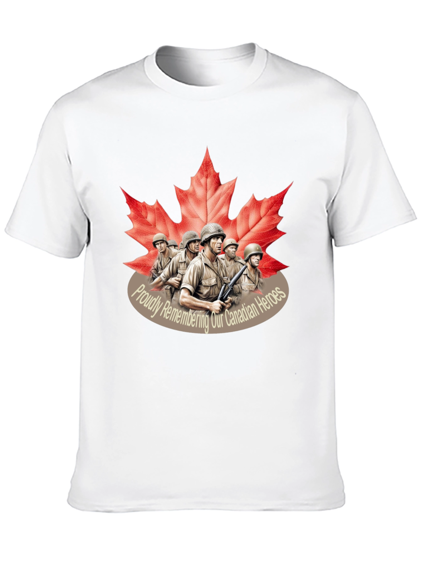 Canadian Heroes Remembrance T-Shirt