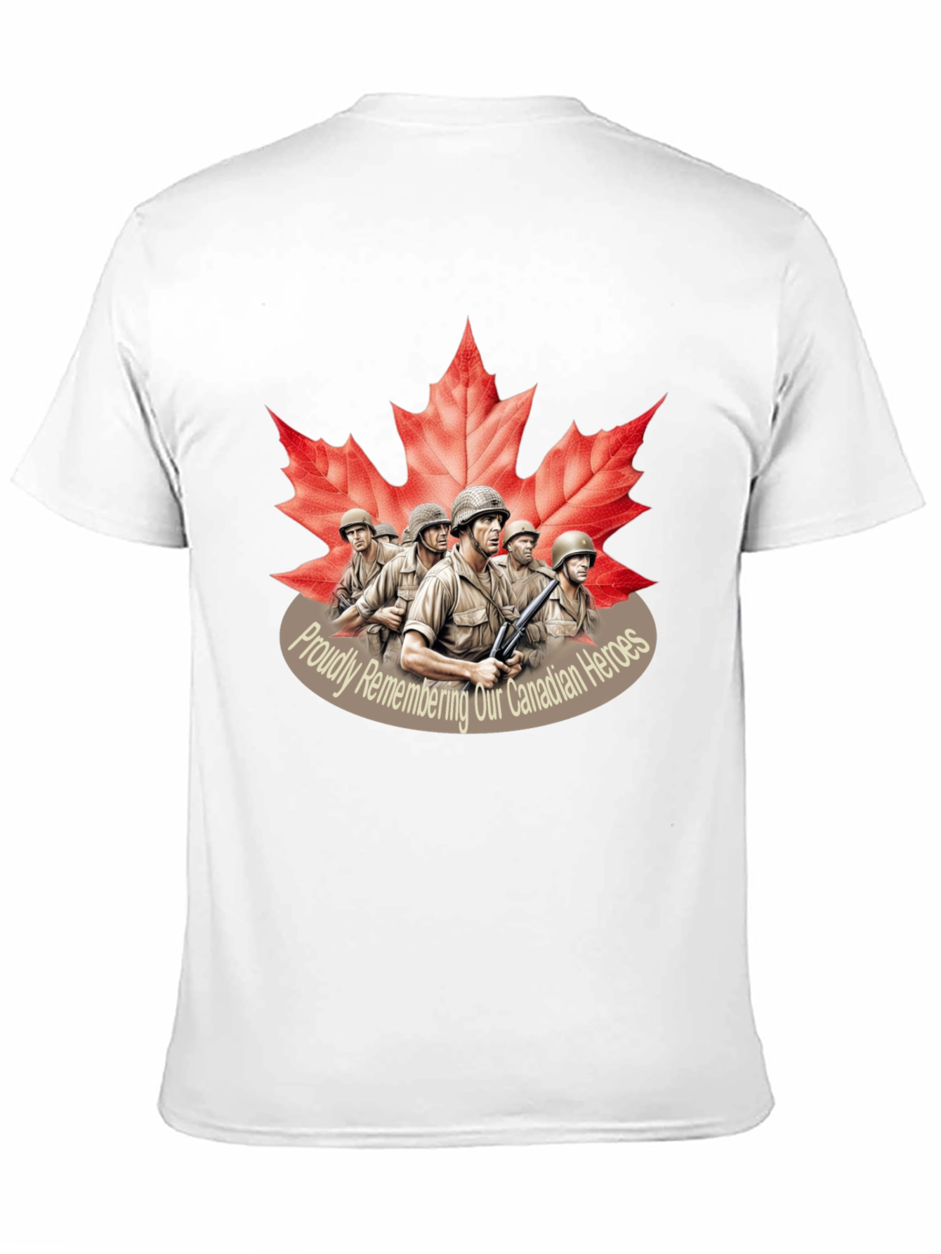 Canadian Heroes Remembrance T-Shirt