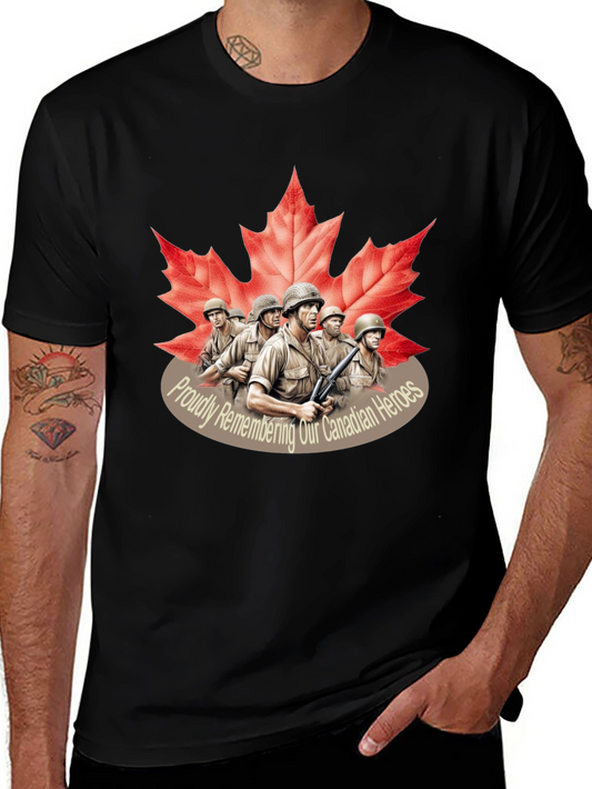 Canadian Heroes Remembrance T-Shirt