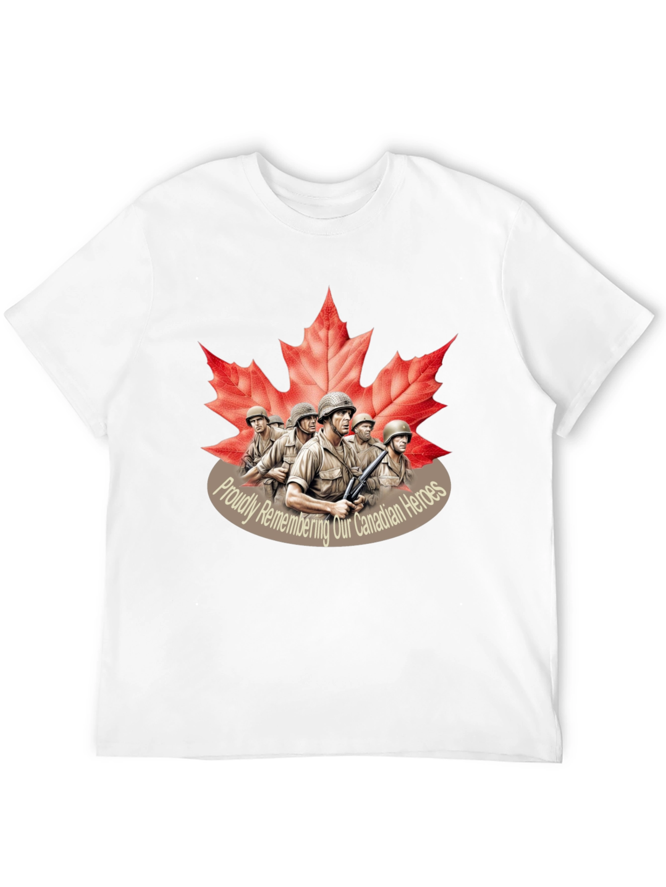 Canadian Heroes Remembrance T-Shirt