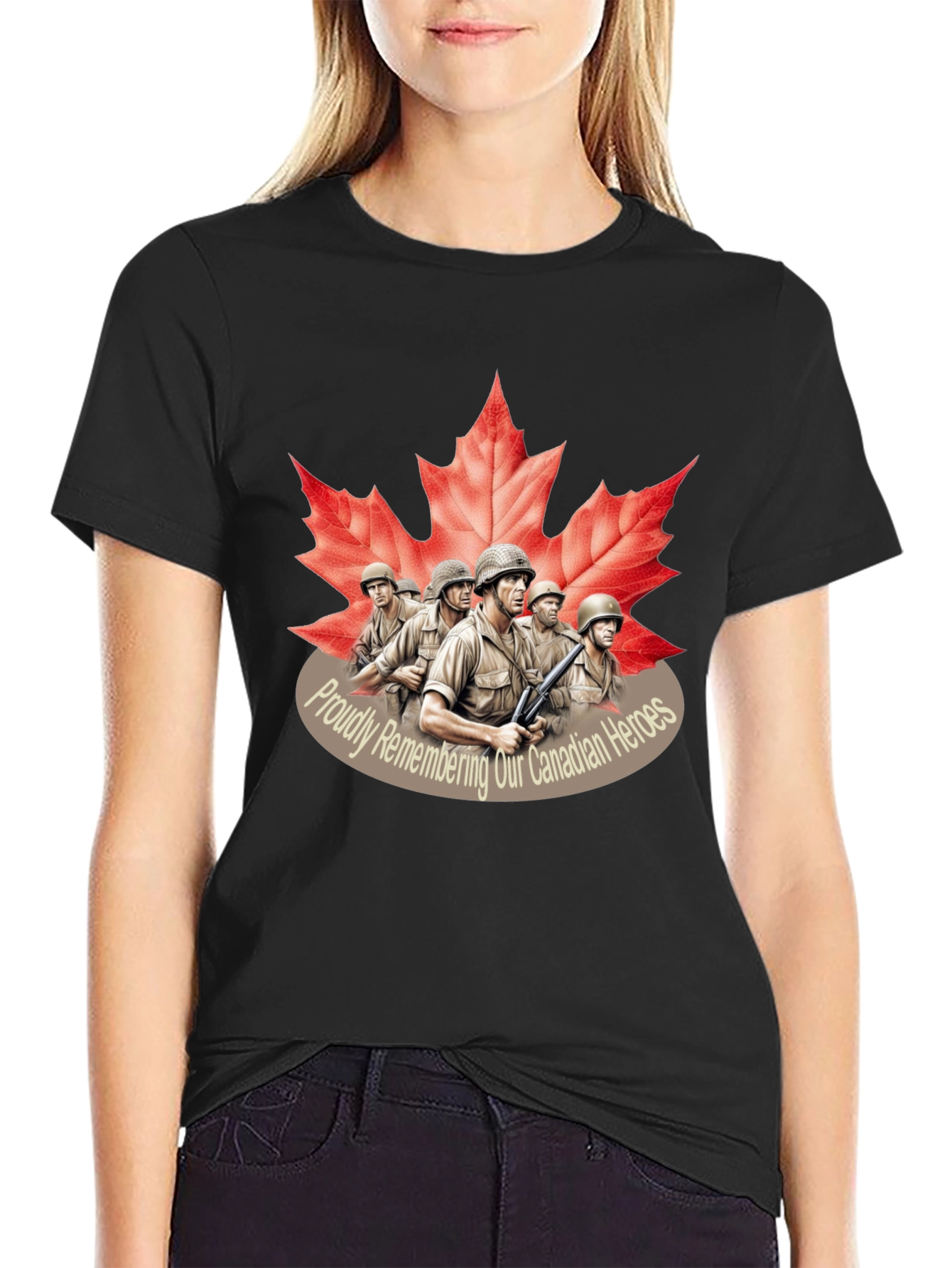 Canadian Heroes Remembrance T-Shirt