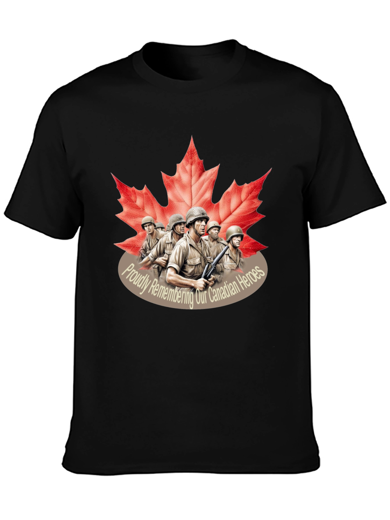 Canadian Heroes Remembrance T-Shirt