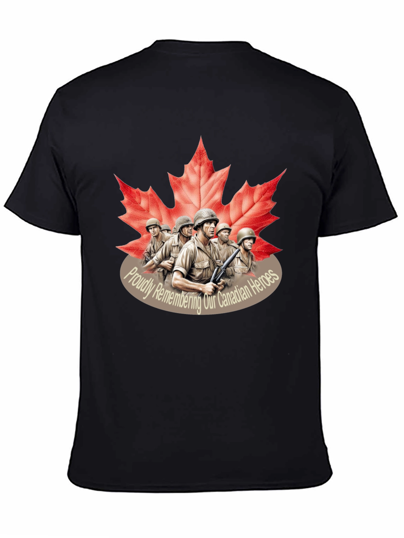 Canadian Heroes Remembrance T-Shirt