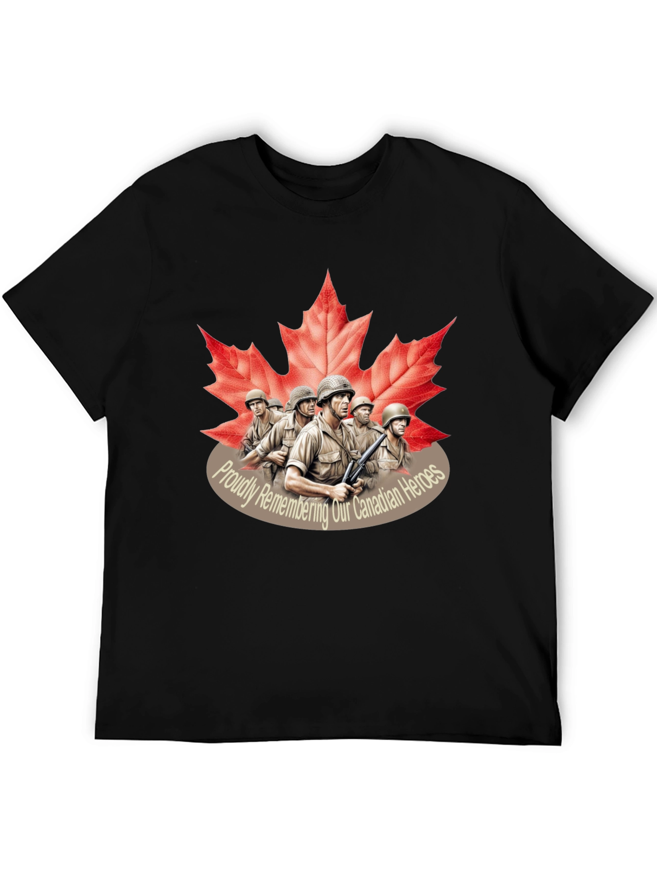 Canadian Heroes Remembrance T-Shirt
