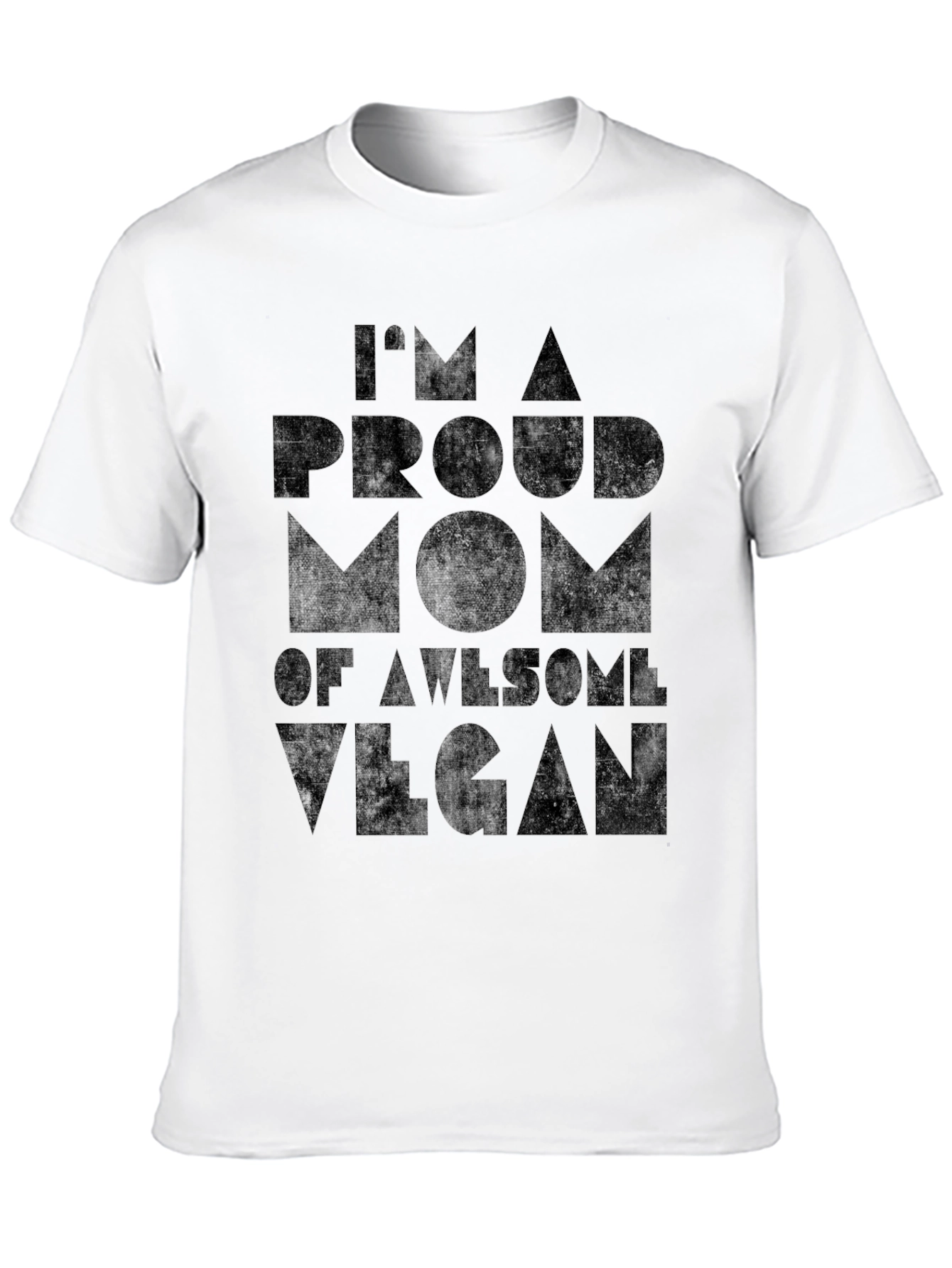 Proud Mom of Vegan Graphic Tee - Unisex