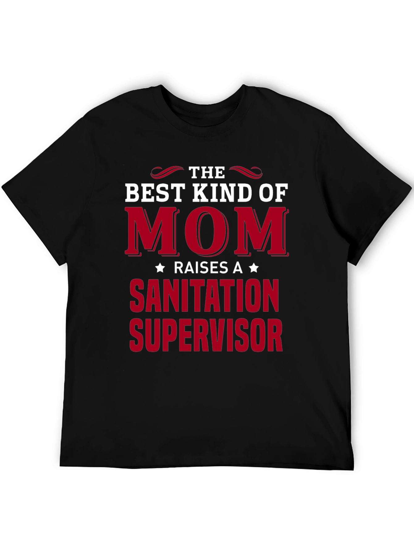 Best Kind of Mom Sanitation Supervisor Graphic Tee