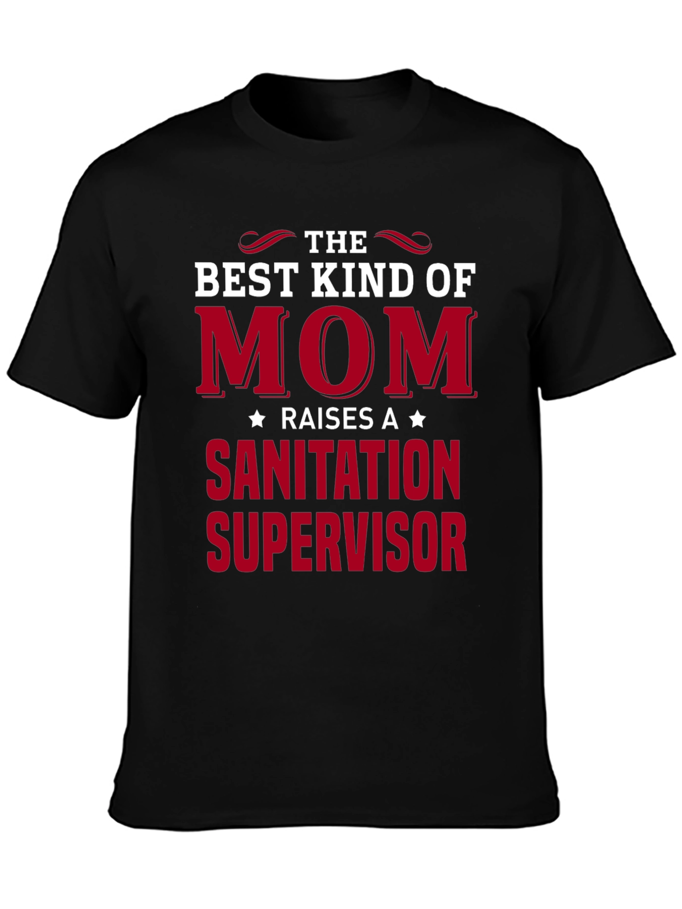 Best Kind of Mom Sanitation Supervisor Graphic Tee
