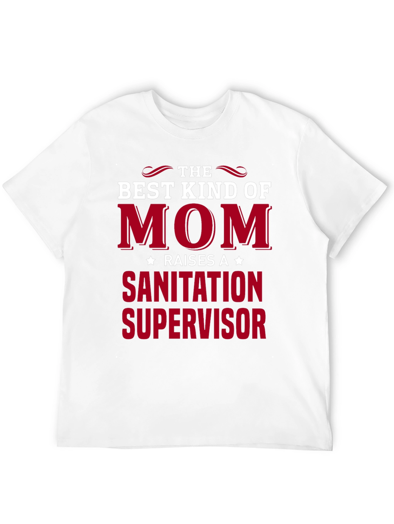Best Kind of Mom Sanitation Supervisor Graphic Tee