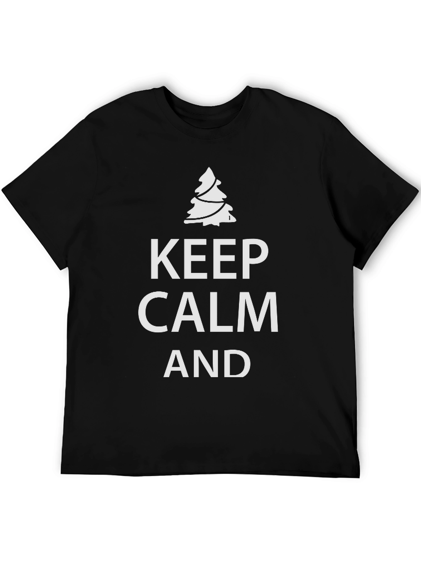 Keep Calm Christmas Tree T-Shirt