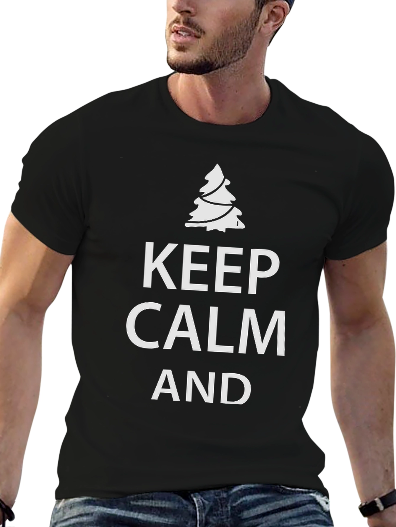 Keep Calm Christmas Tree T-Shirt