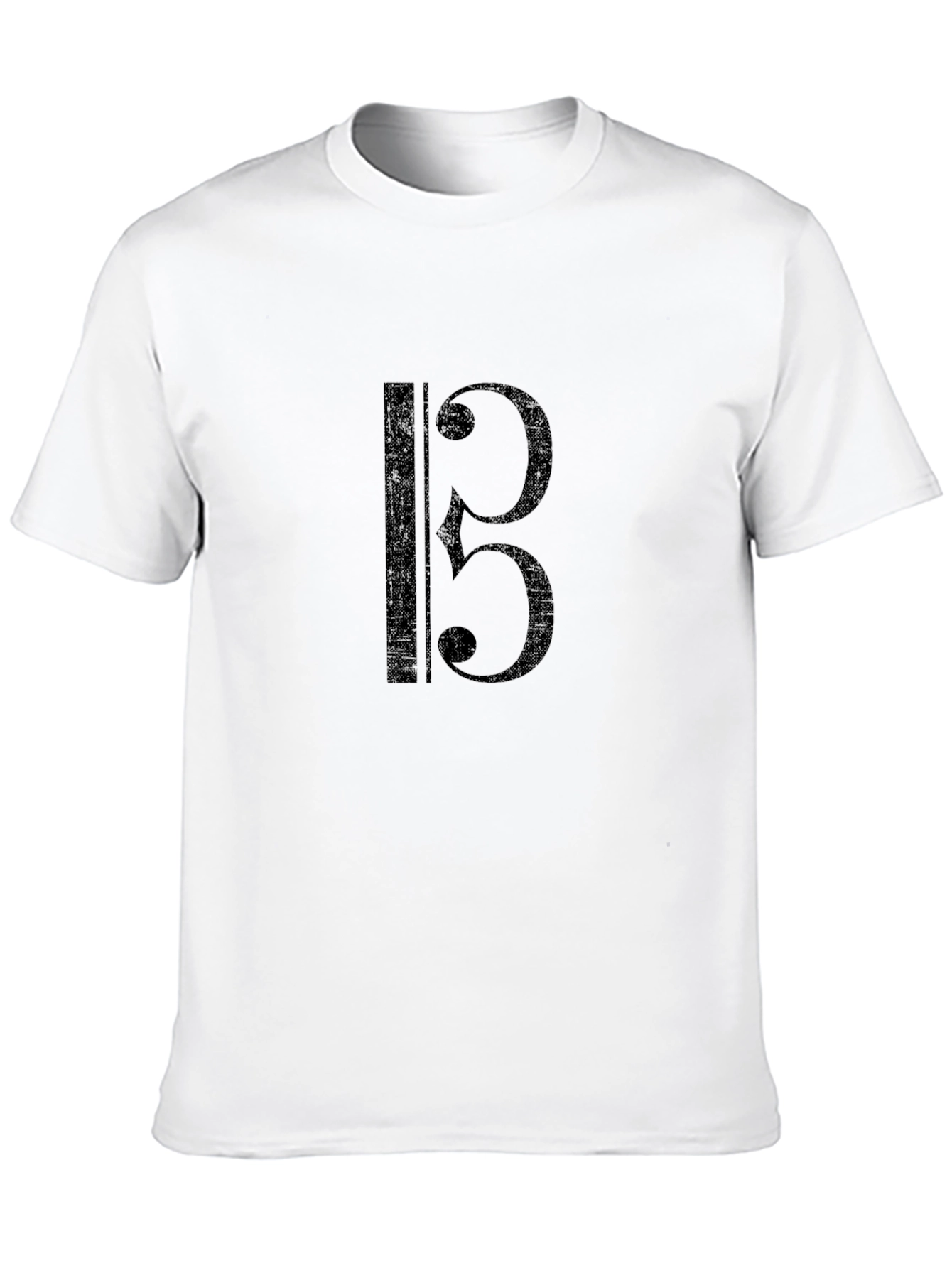 Bass Clef T-Shirt - Music Lover Tee