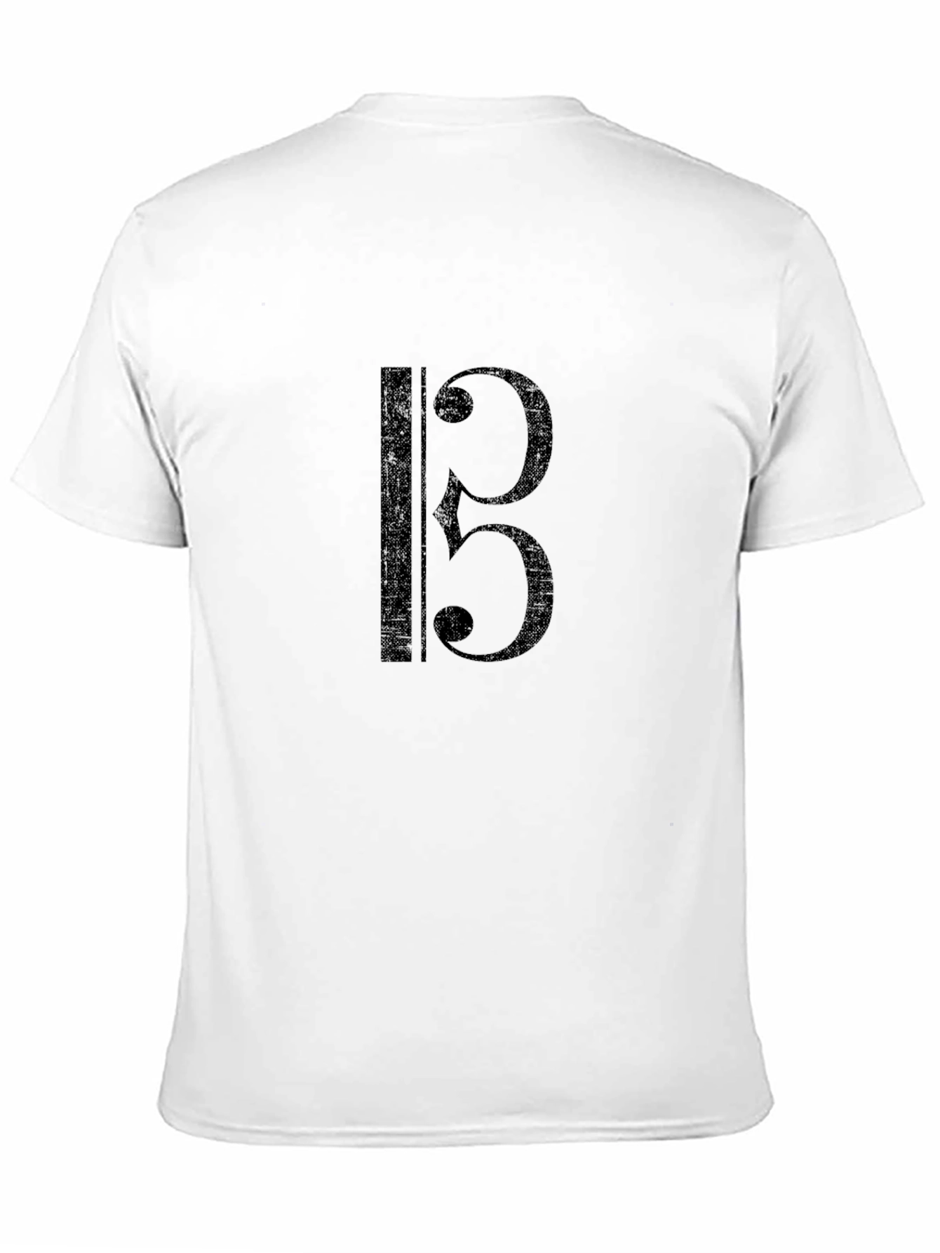 Bass Clef T-Shirt - Music Lover Tee