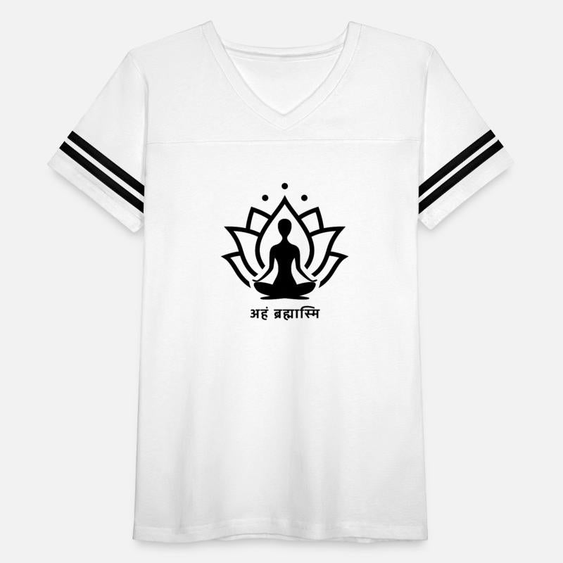 Yoga Meditation Lotus Aham Brahmasmi Affirmation