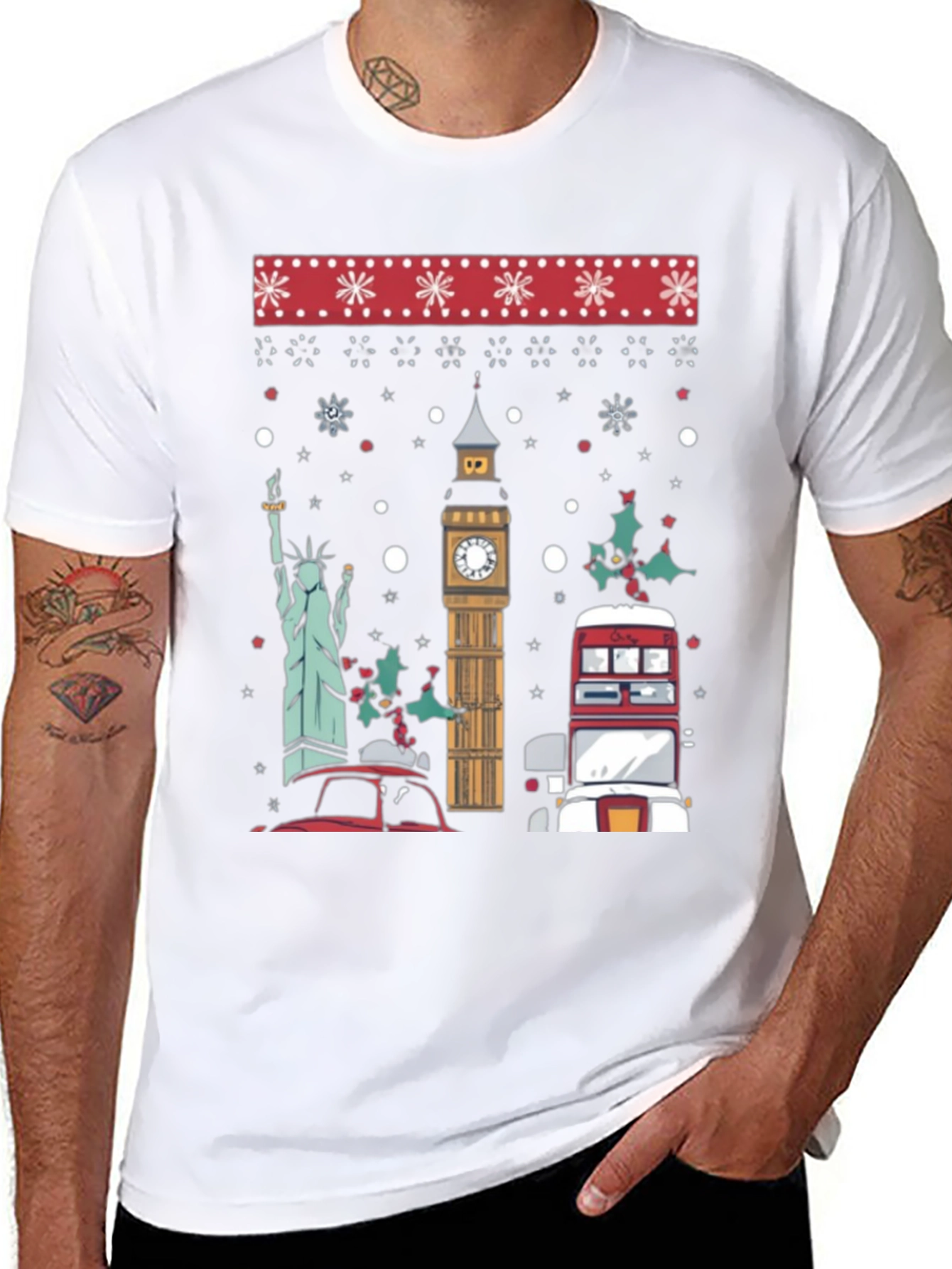London & NY Holiday T-Shirt