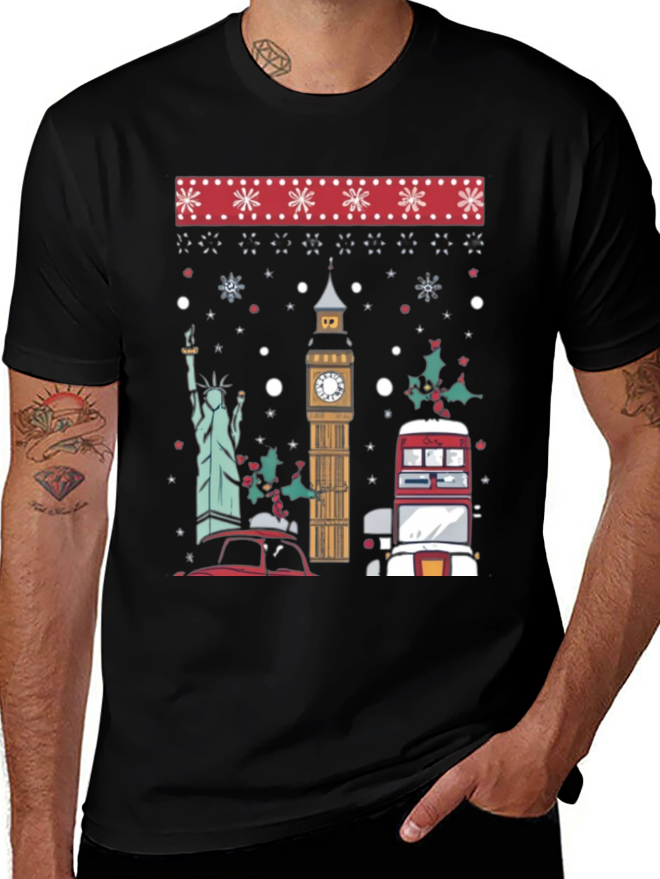 London & NY Holiday T-Shirt