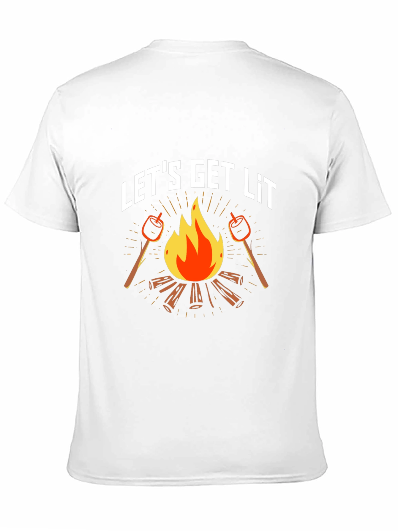 Lets Get Lit Campfire T-Shirt