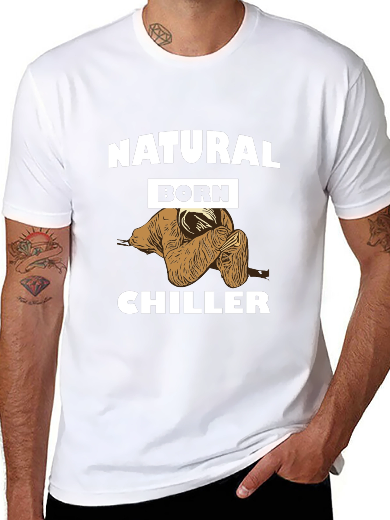 Natural Born Chiller Sloth T-Shirt