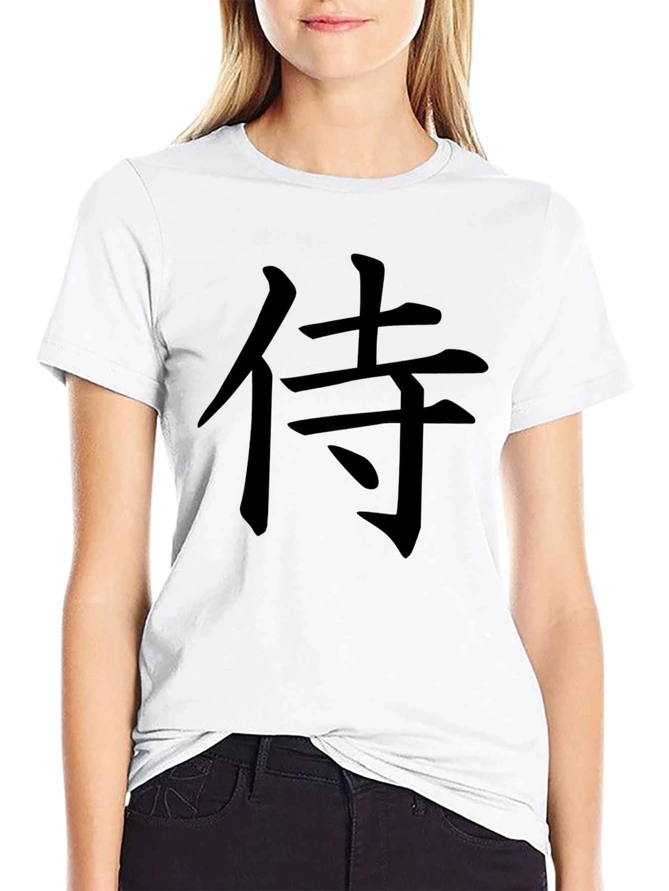 Samurai Graphic Black T-Shirt