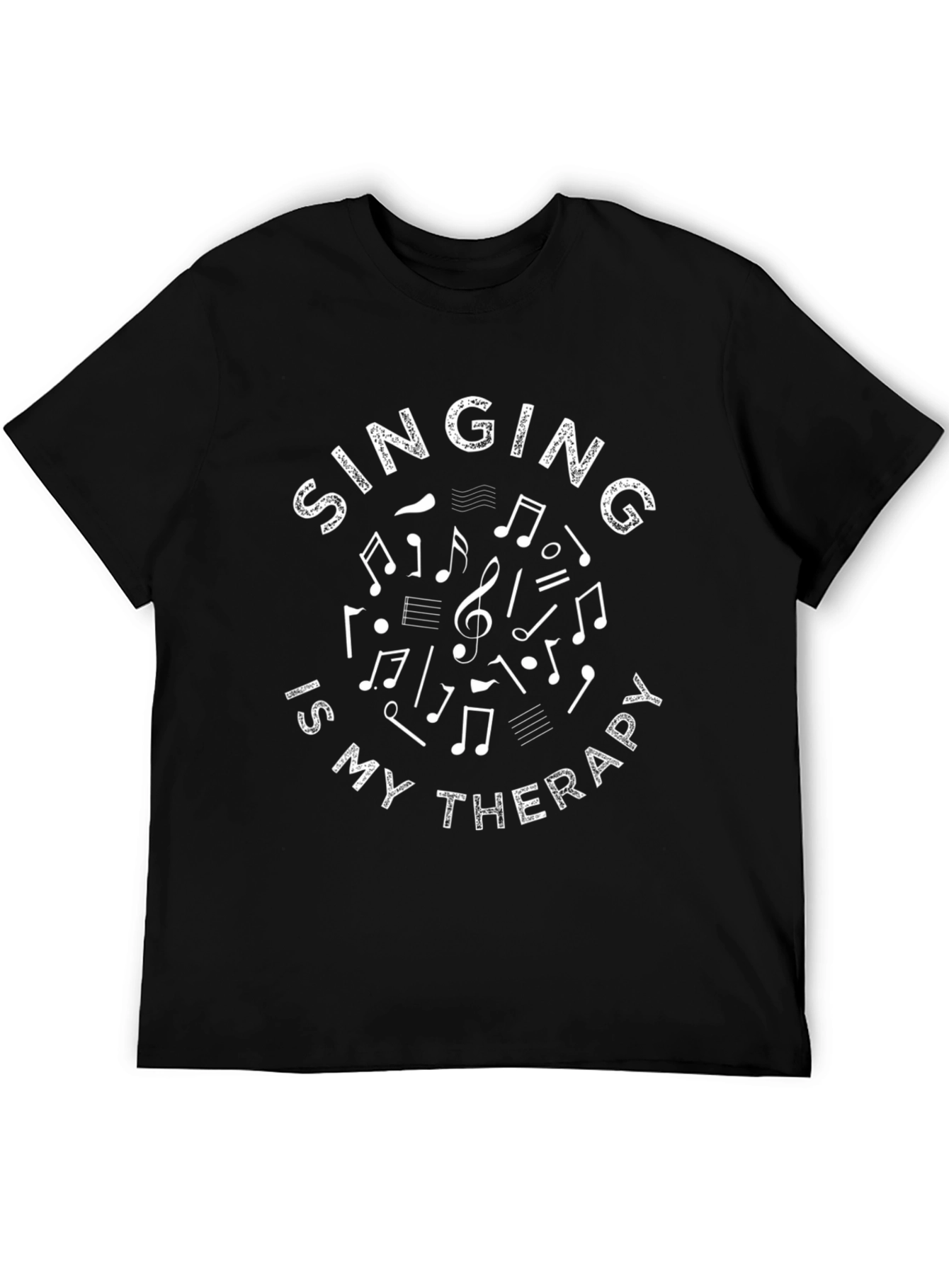 Singing is My Therapy T-Shirt - Music Lover Tee