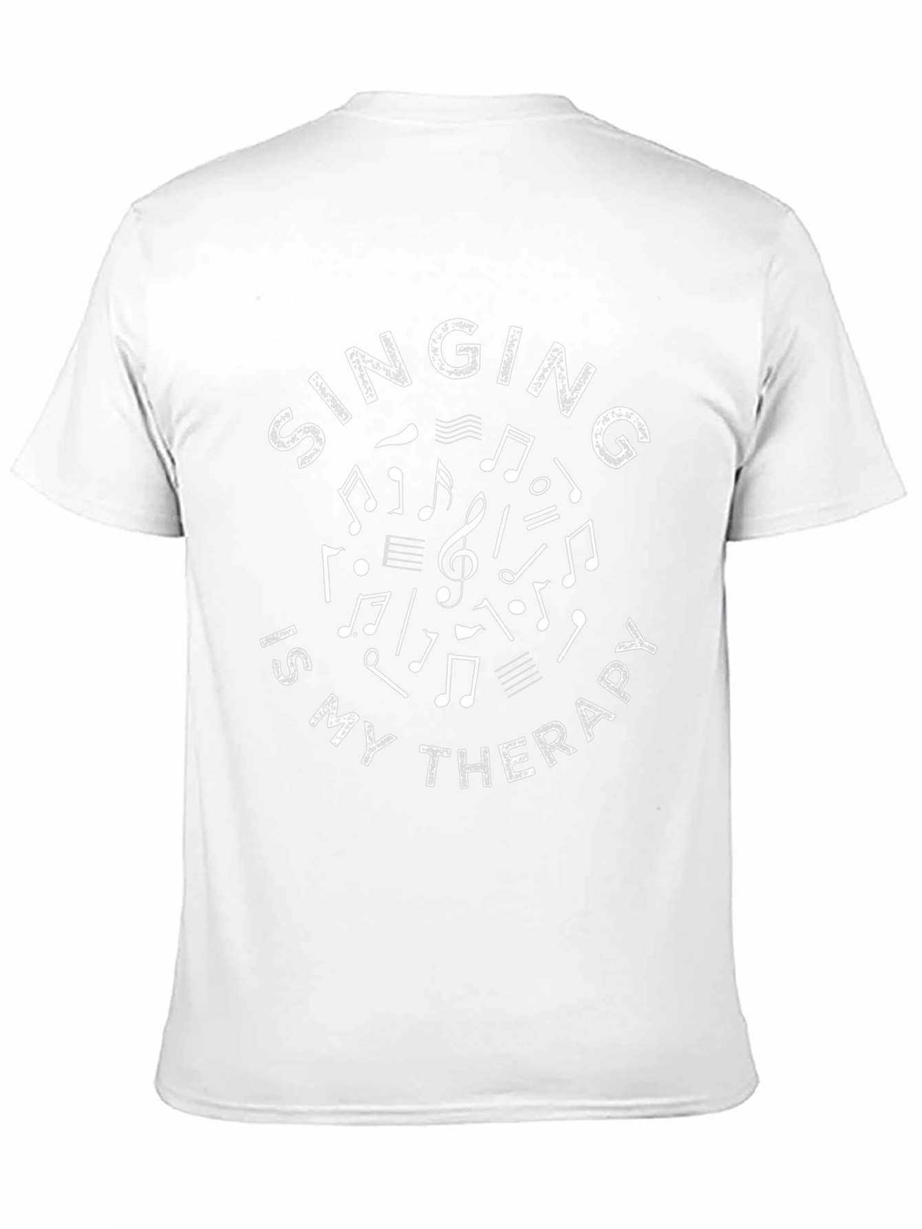 Singing is My Therapy T-Shirt - Music Lover Tee