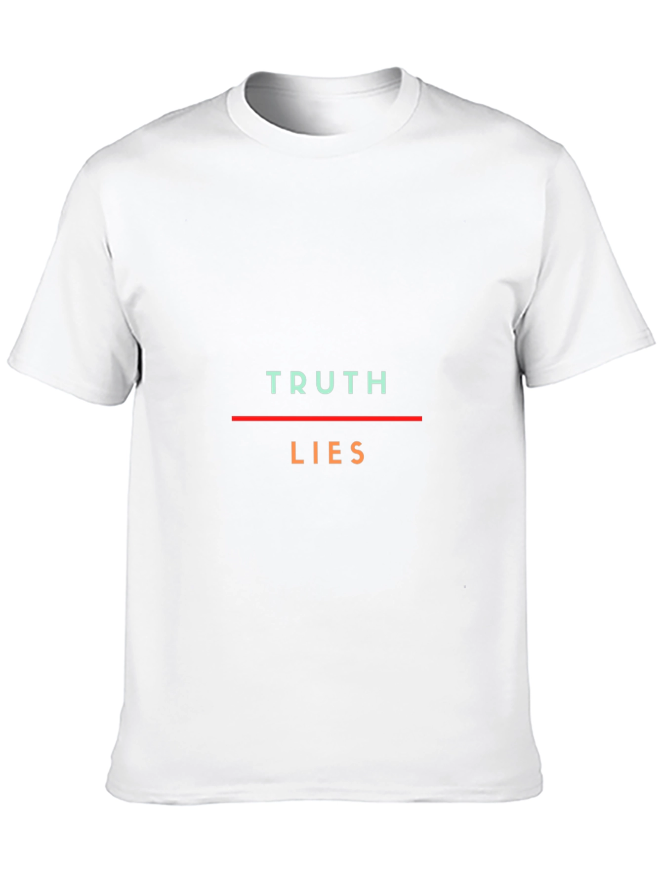 Truth Lies Graphic Tee - Unisex Crew Neck T-Shirt