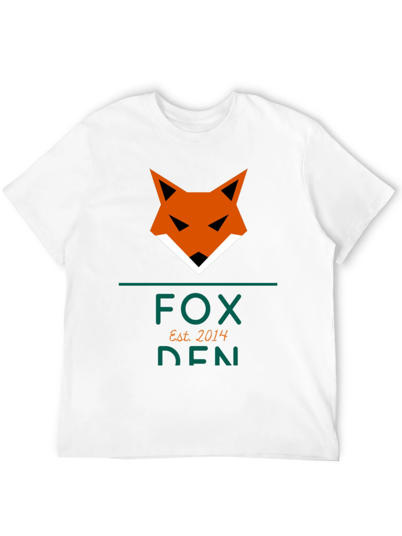 Fox Den Est. 2014 Graphic Tee - Black