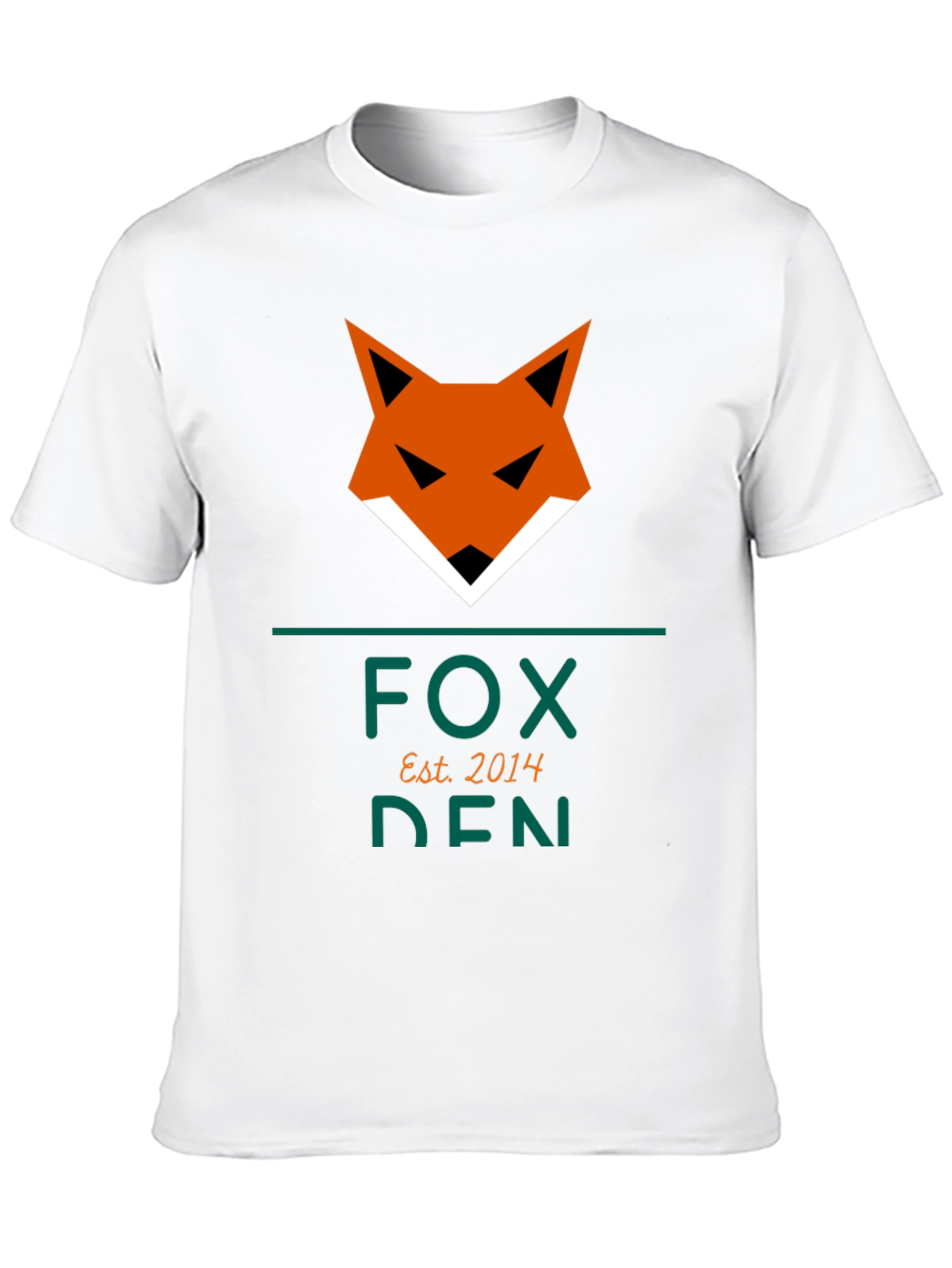 Fox Den Est. 2014 Graphic Tee - Black