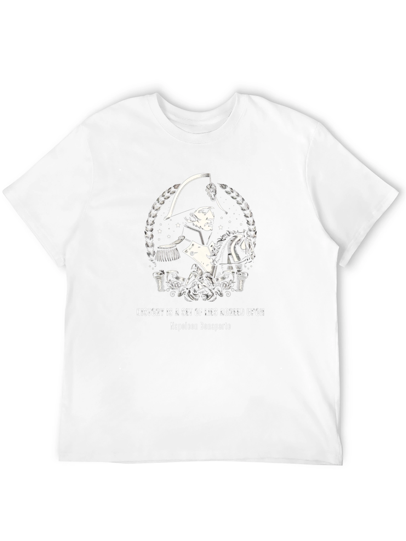 Napoleon Bonaparte Graphic Tee - History Quote T-Shirt