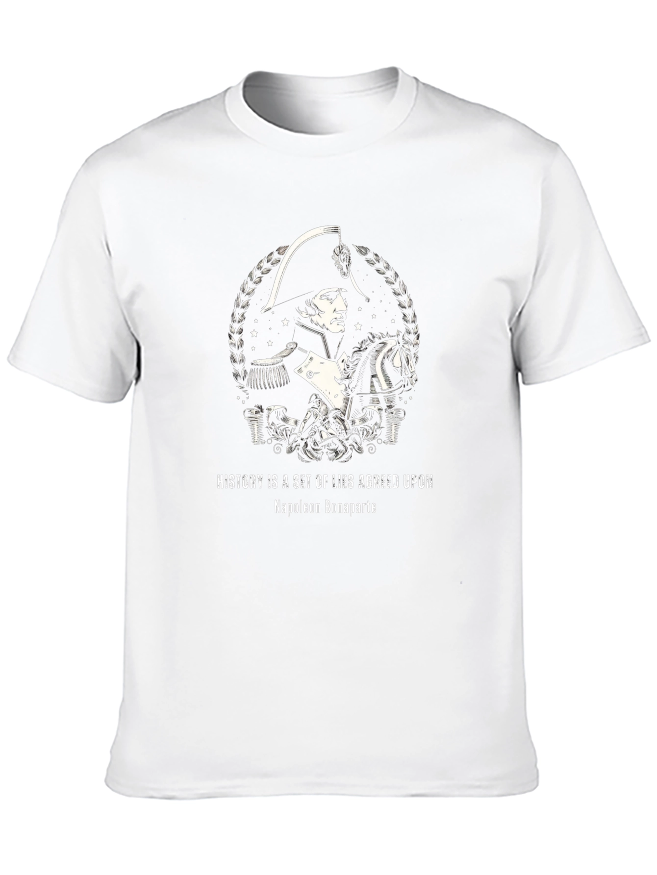Napoleon Bonaparte Graphic Tee - History Quote T-Shirt
