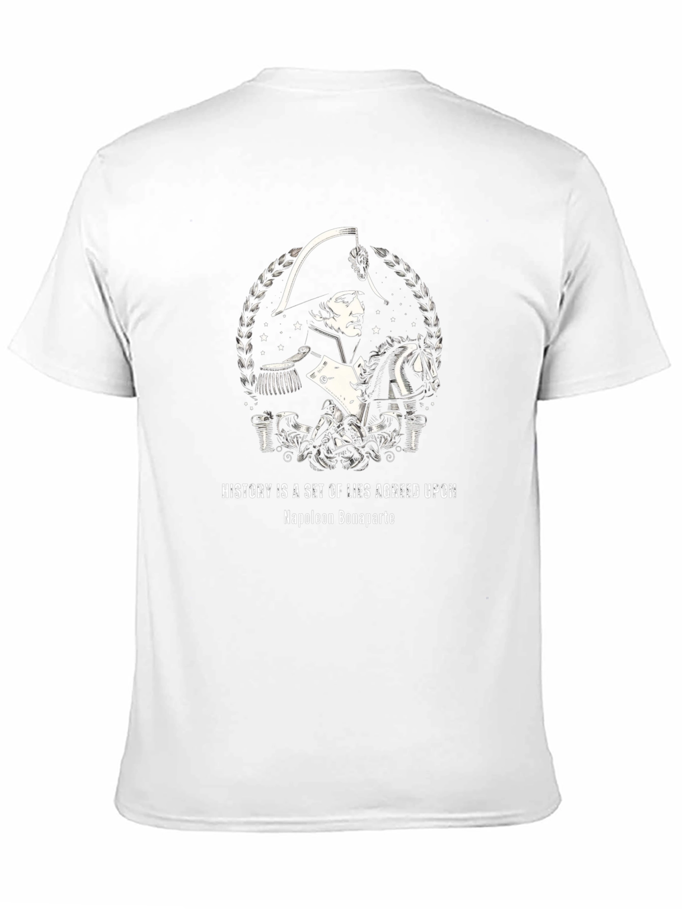 Napoleon Bonaparte Graphic Tee - History Quote T-Shirt