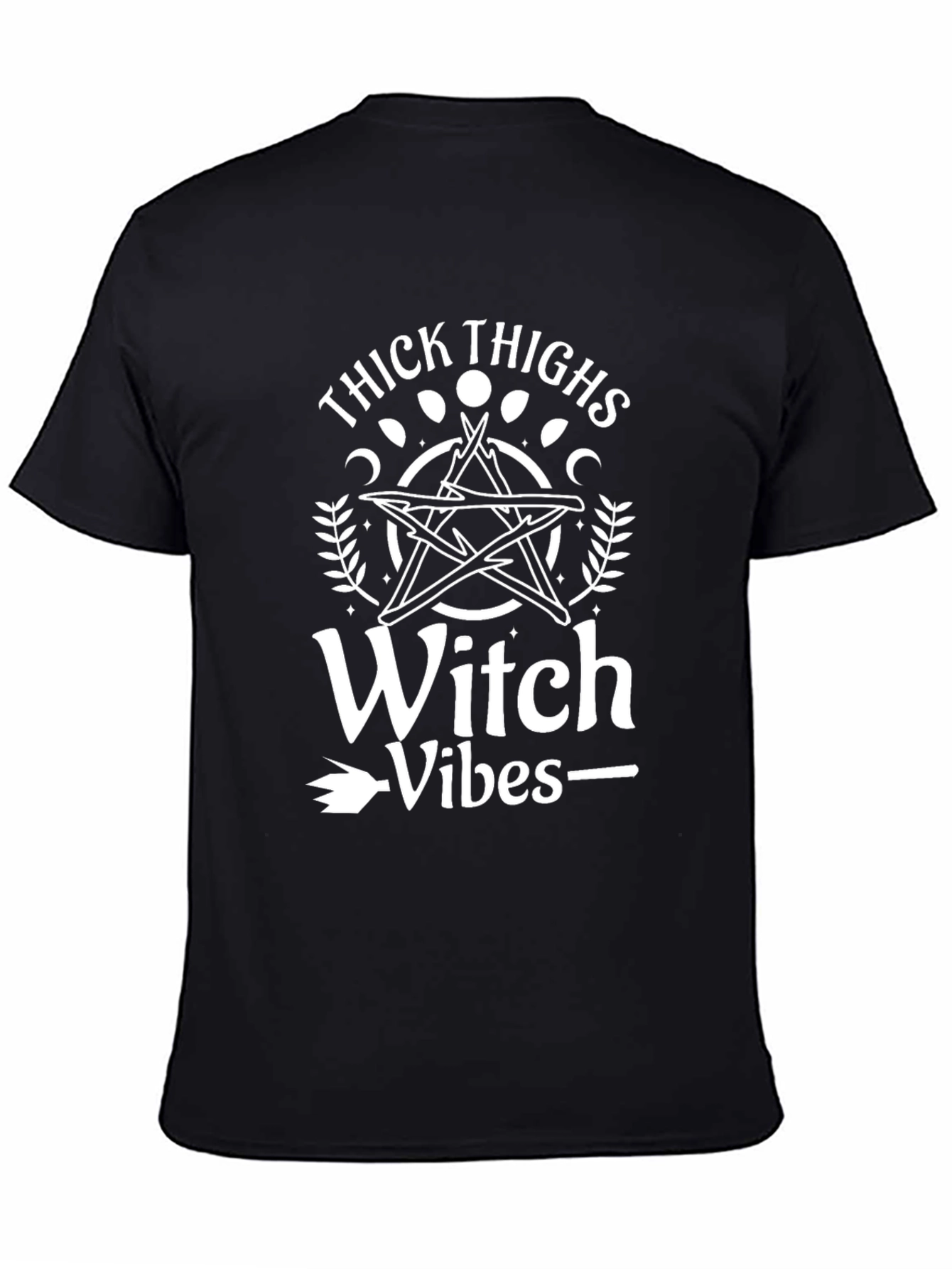 Thick Thighs Witch Vibes Graphic Tee