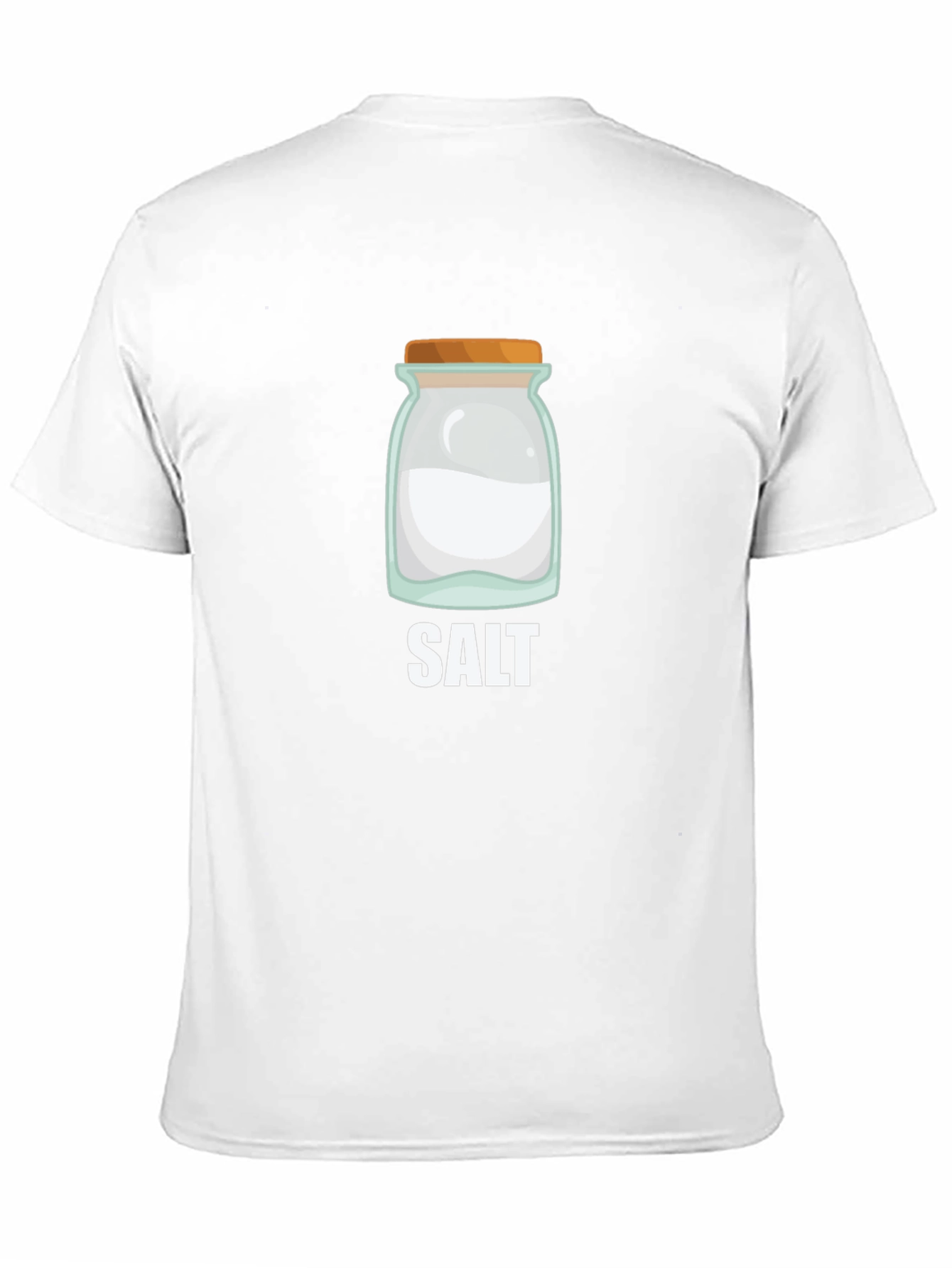 Salt Jar Graphic Tee - Black Cotton Casual Shirt