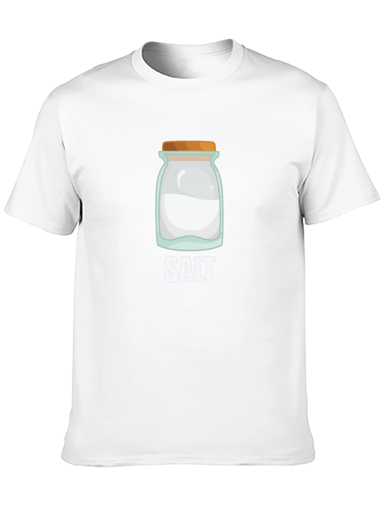 Salt Jar Graphic Tee - Black Cotton Casual Shirt
