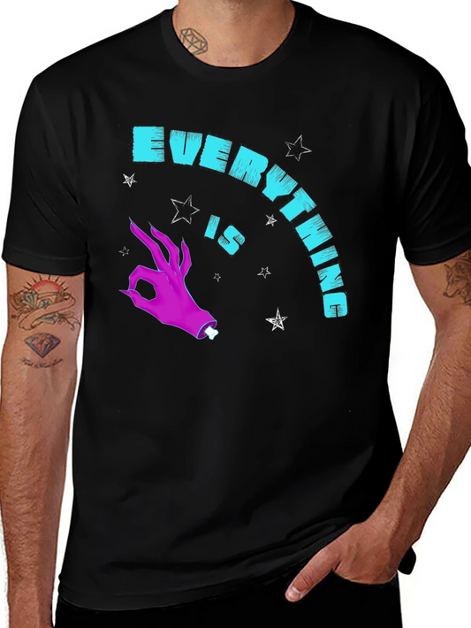 Everything is Ok Hand Gesture Graphic Tee