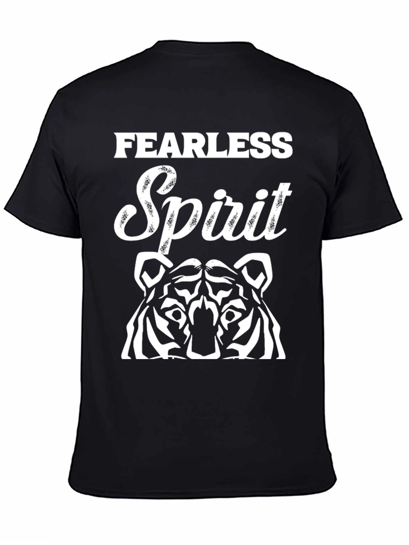 Fearless Spirit Tiger Graphic T-Shirt