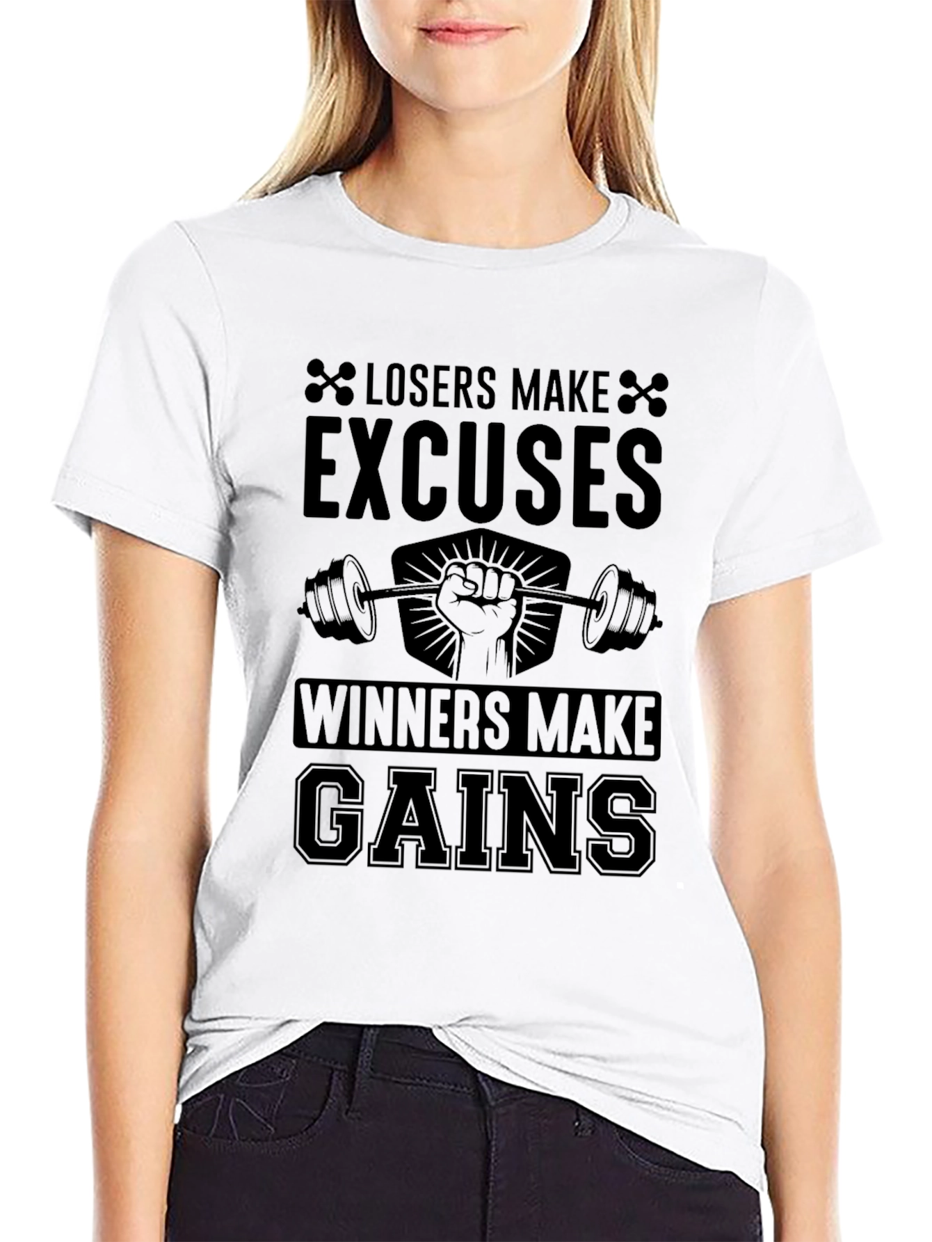 Losers Make Excuses Gym T-Shirt