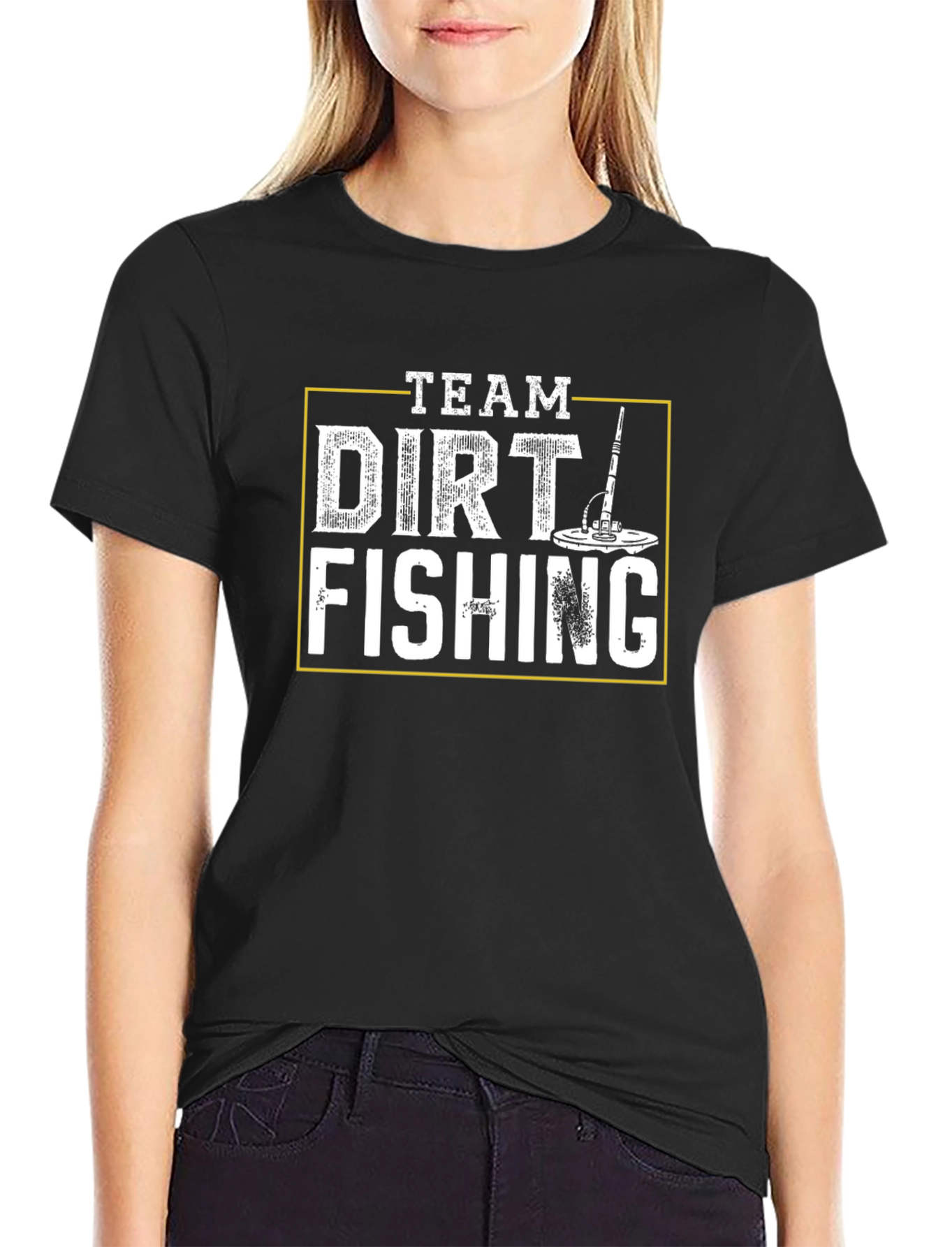 Team Dirt Fishing T-Shirt - Metal Detecting Apparel