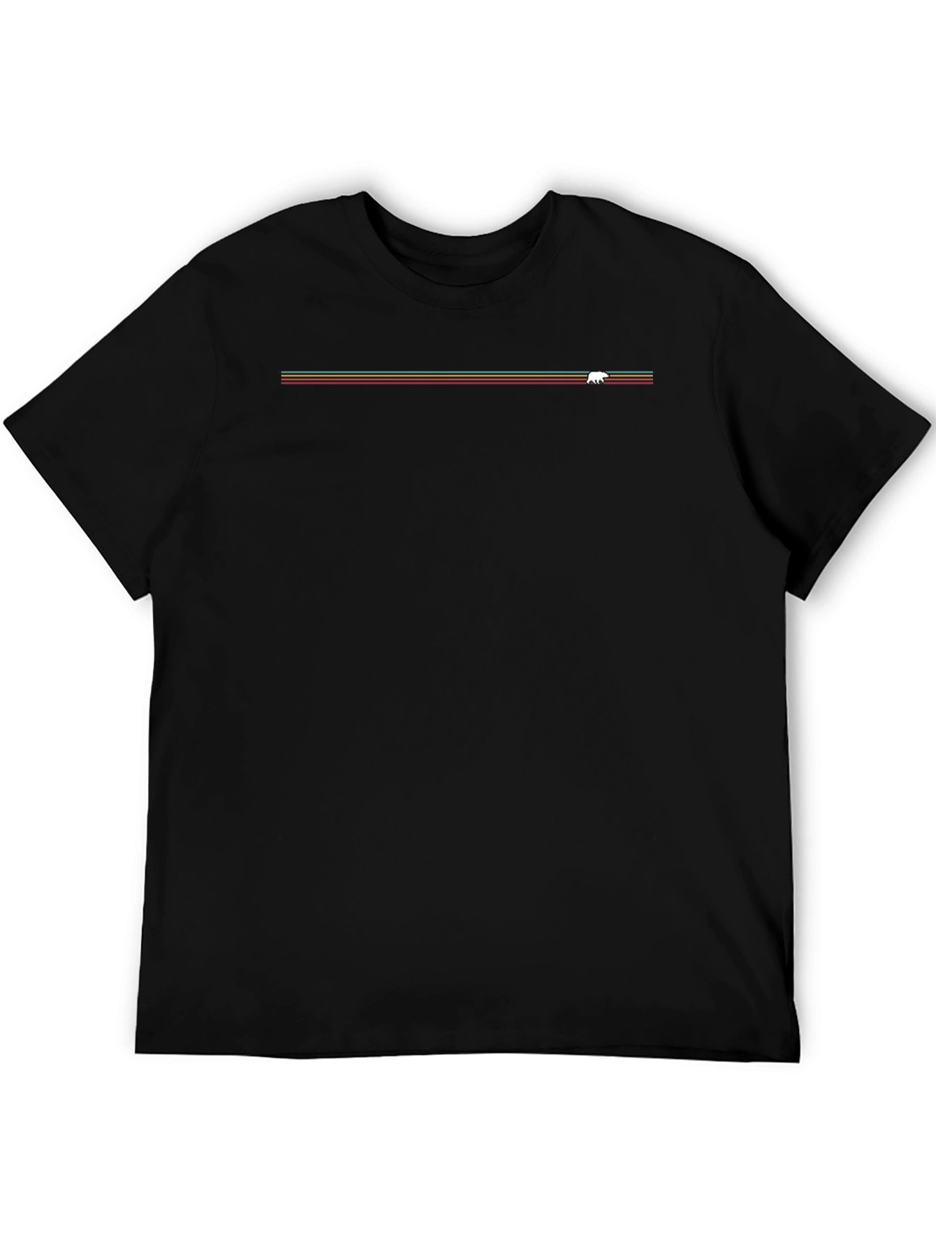 California Bear Striped Tee