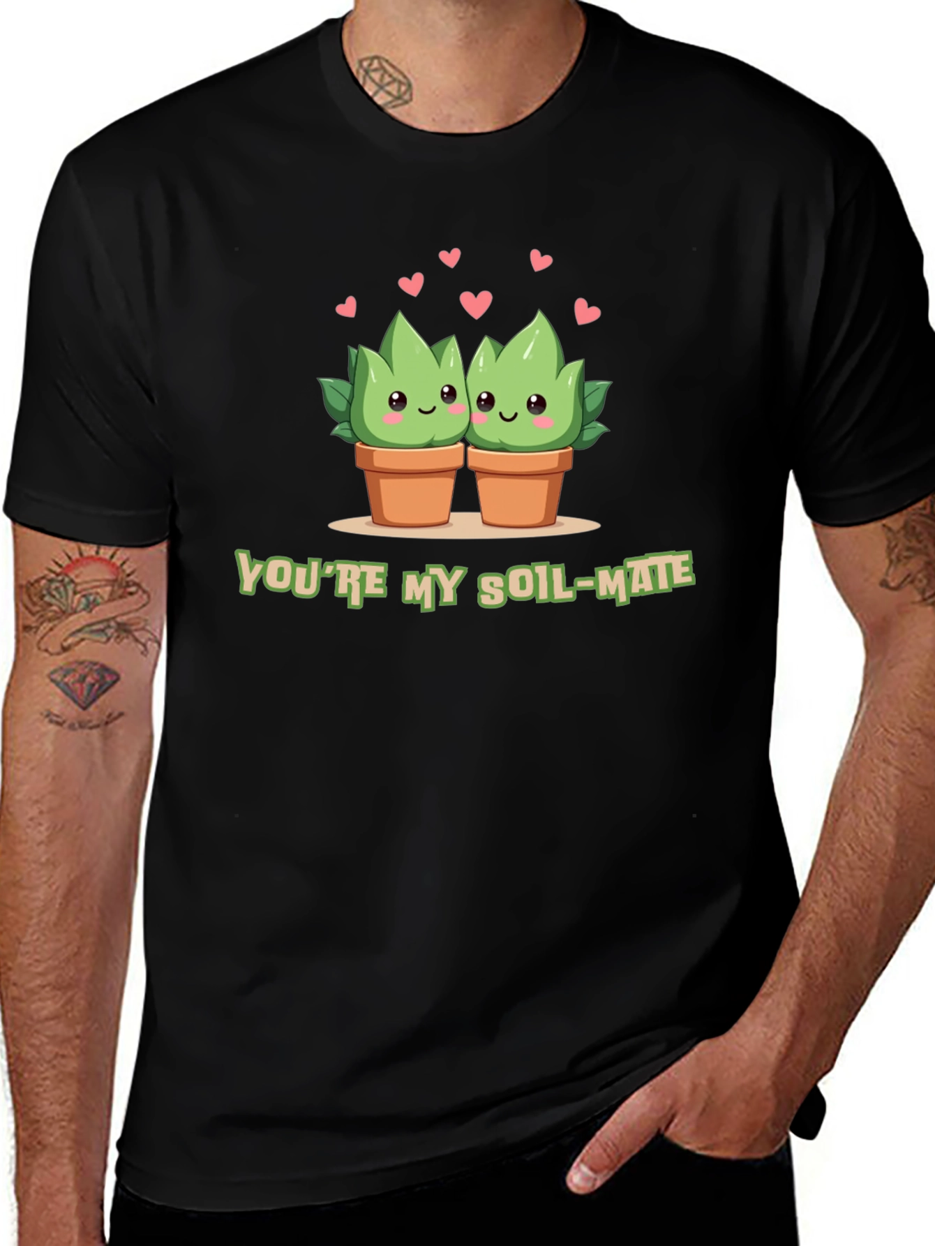 Soil-Mate Succulent Plant T-Shirt
