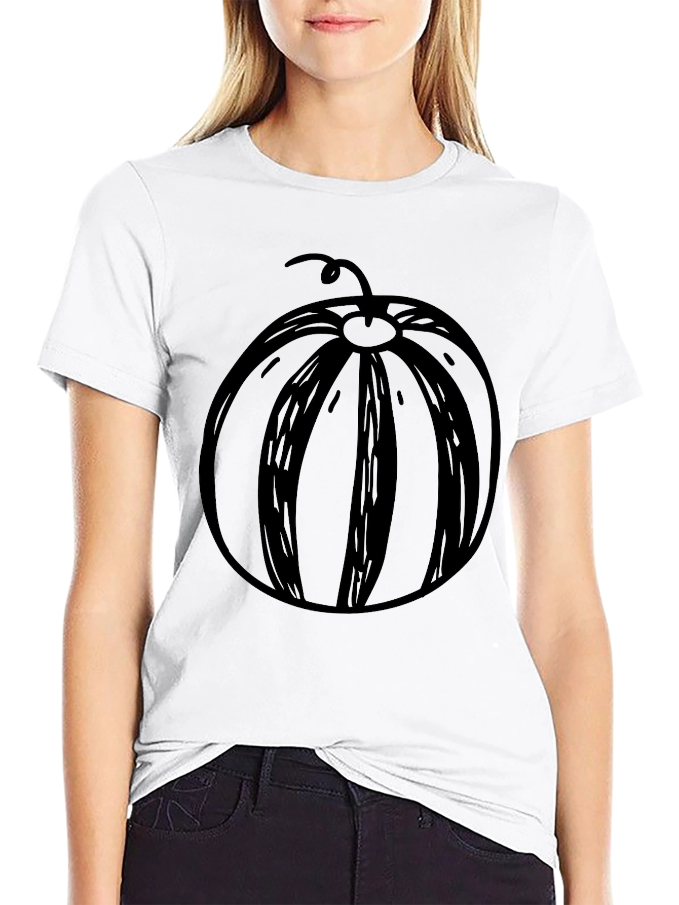 Whimsical Watermelon Graphic T-Shirt - Casual Cool