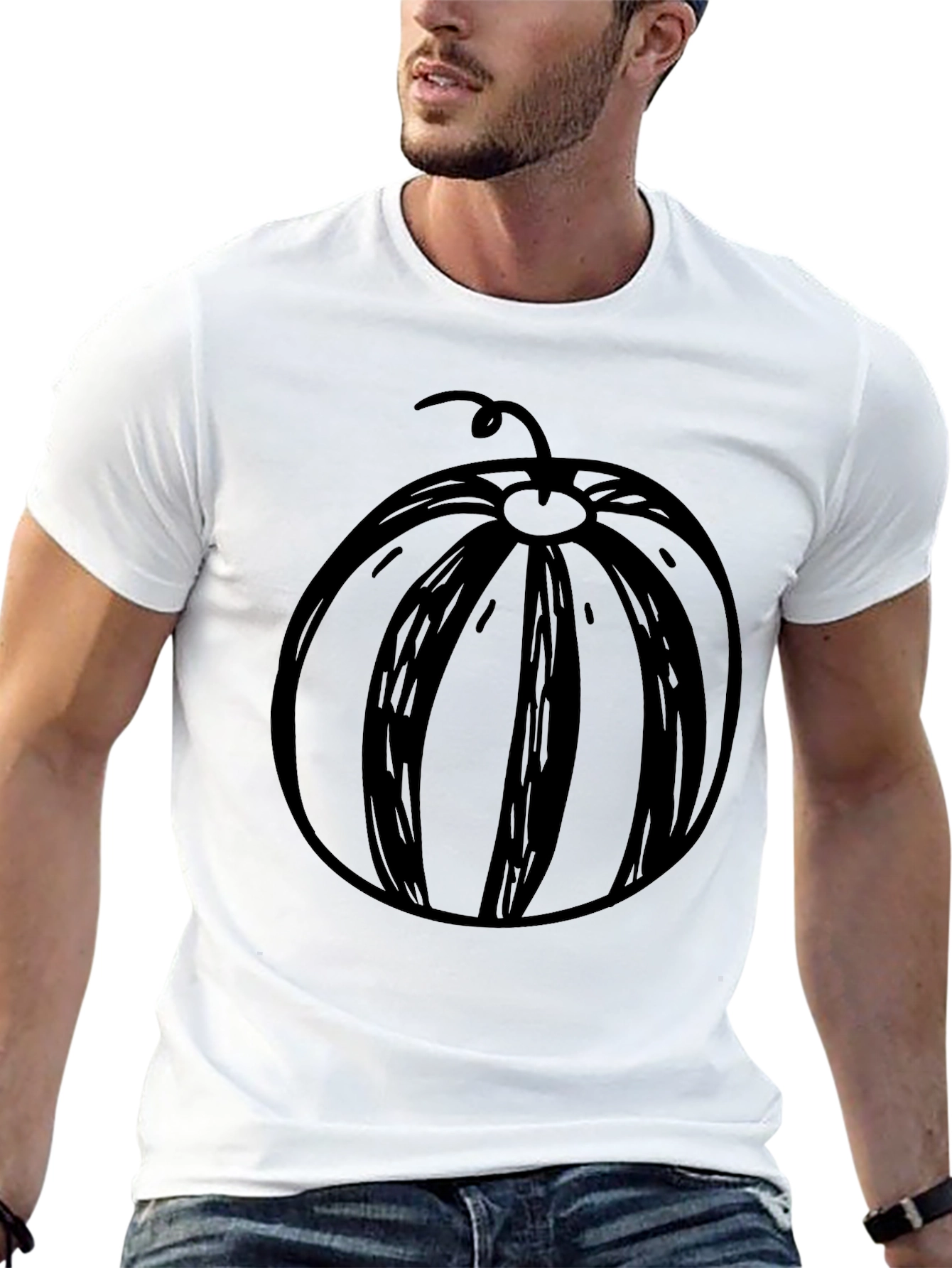 Whimsical Watermelon Graphic T-Shirt - Casual Cool