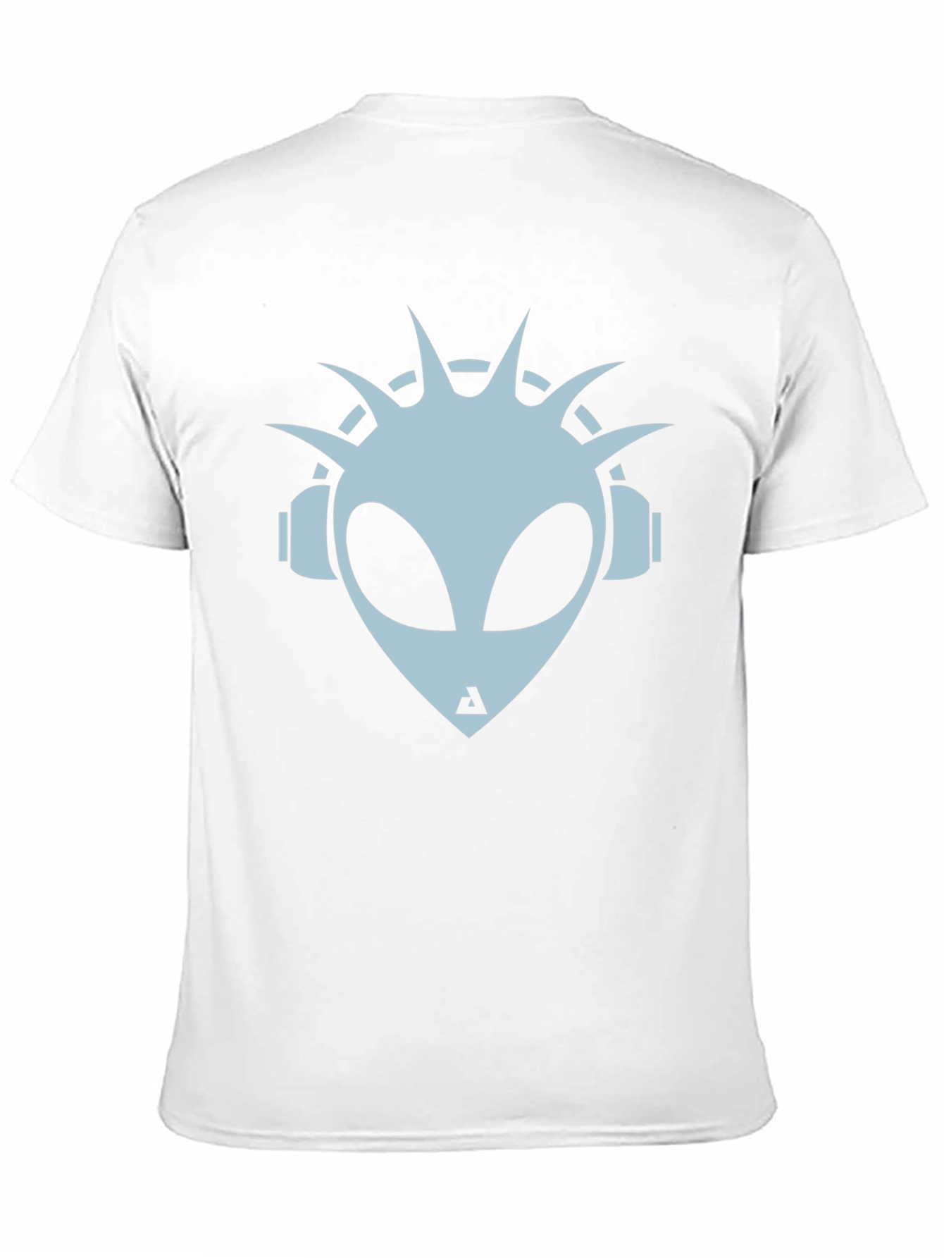 DJ Alien Graphic Tee - Black Cotton Blend